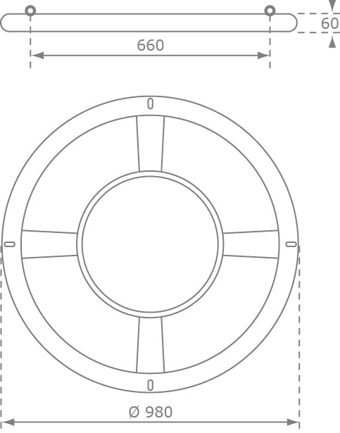 Rede swing swibee blå