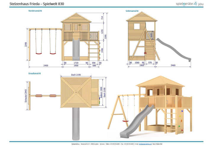 Stilt House Frieda - Play World – 834