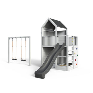 Spielturm Anton – Kompakt - Swing – Fichte - 376