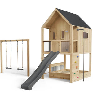 Styltehus Ella Premium Swing 545 med platformshøjde 1,50m, indvendig højde 2,20m