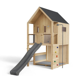 Styltehus Ella Playworld 546 med platformshøjde 1,50 m, rumhøjde 2,20 m