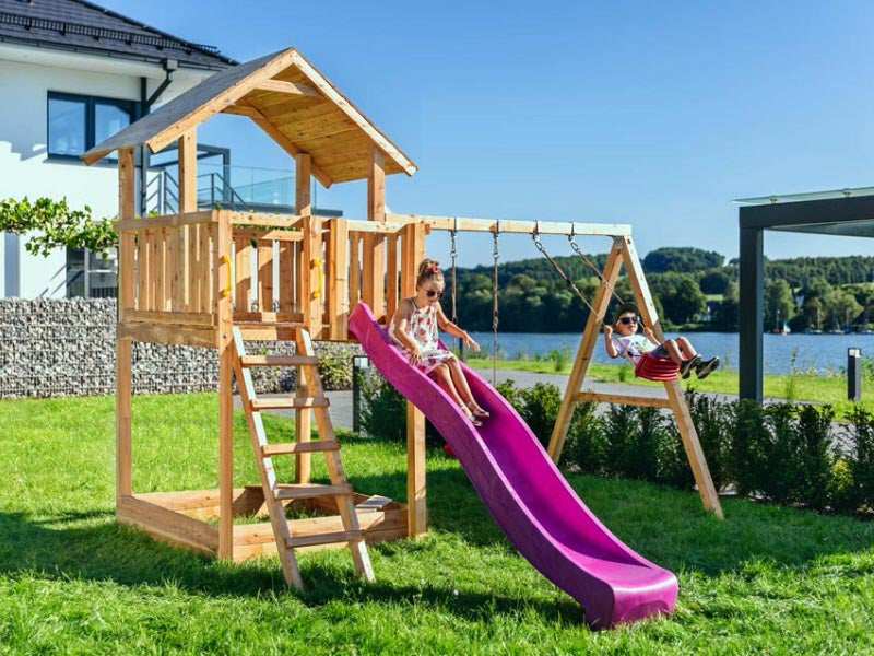 Spielgerät im Garten aufbauen und pflegen - Tipps und Tricks