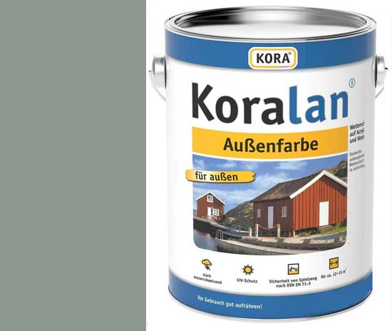 Koralan udendørsmaling salviegrøn 2,5