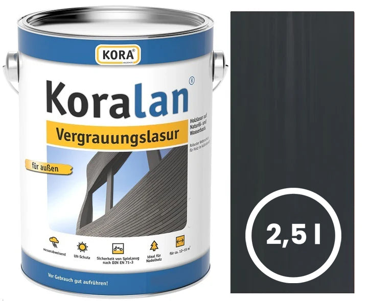 Koralan grånende glasur granit