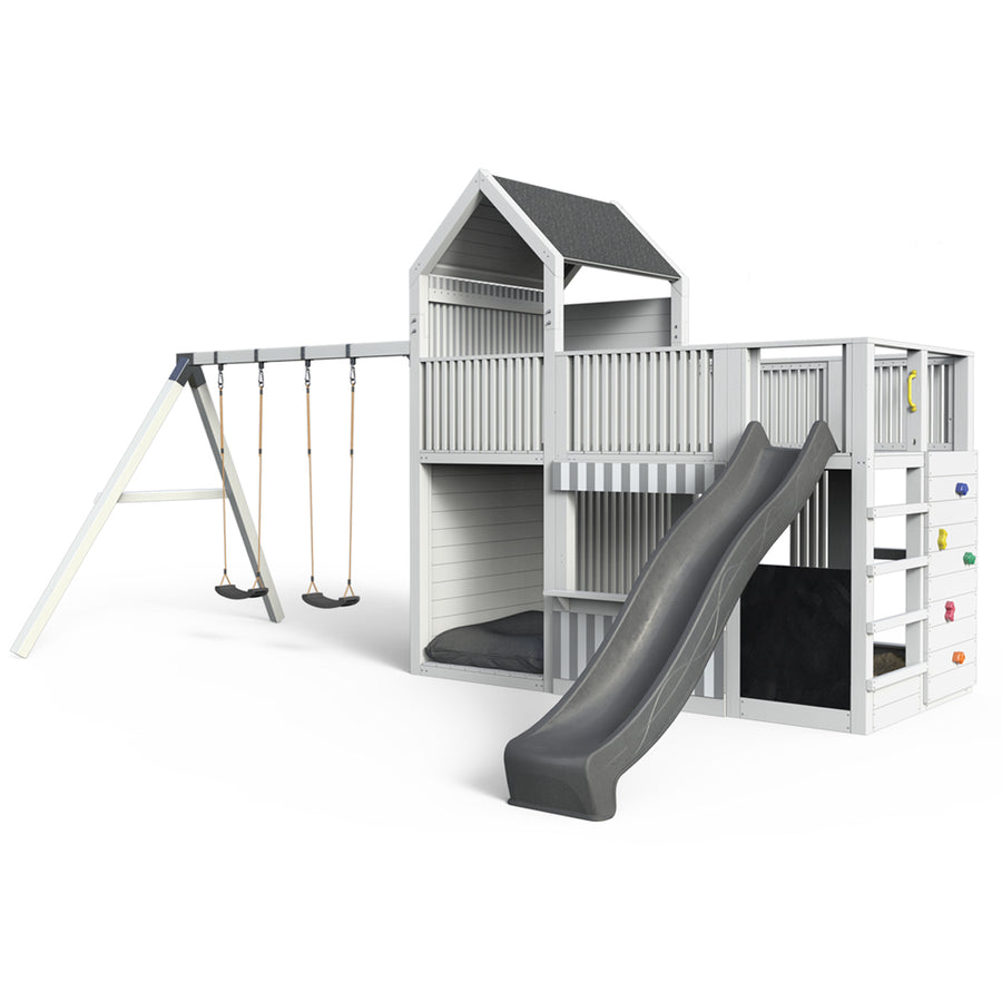 Spielturm Anton - Premium - Swing – Fichte -  377