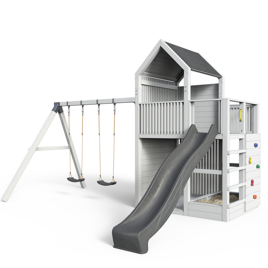 Spielturm Anton – Kompakt - Swing – Fichte  - 376