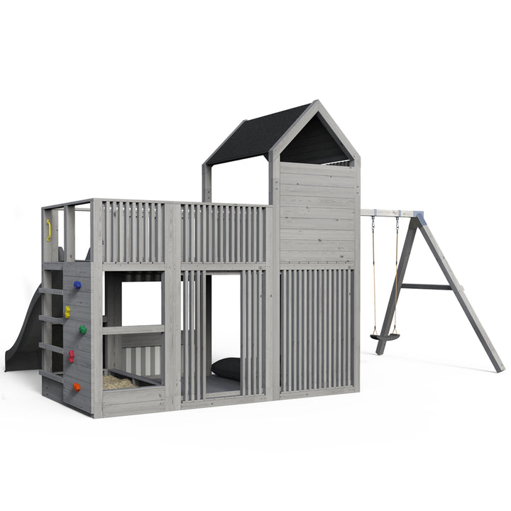 Spielturm Anton - Premium - Swing – 377 - Fichte