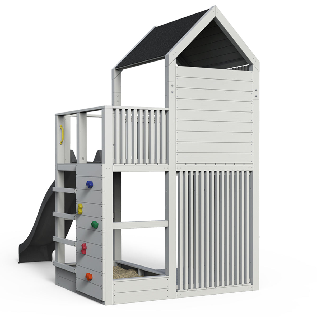 Spielturm Anton - Kompakt - Fichte - 276 - Fichte