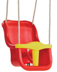 Babygyngesæde luksus rød