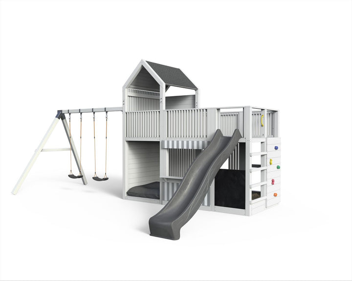 Spielturm Anton - Premium - Swing – 377 - Fichte