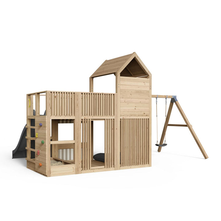 Spielturm Anton - Premium - Swing – 377 - Fichte