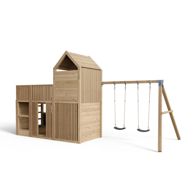 Spielturm Anton - Premium - Swing – 377 - Fichte