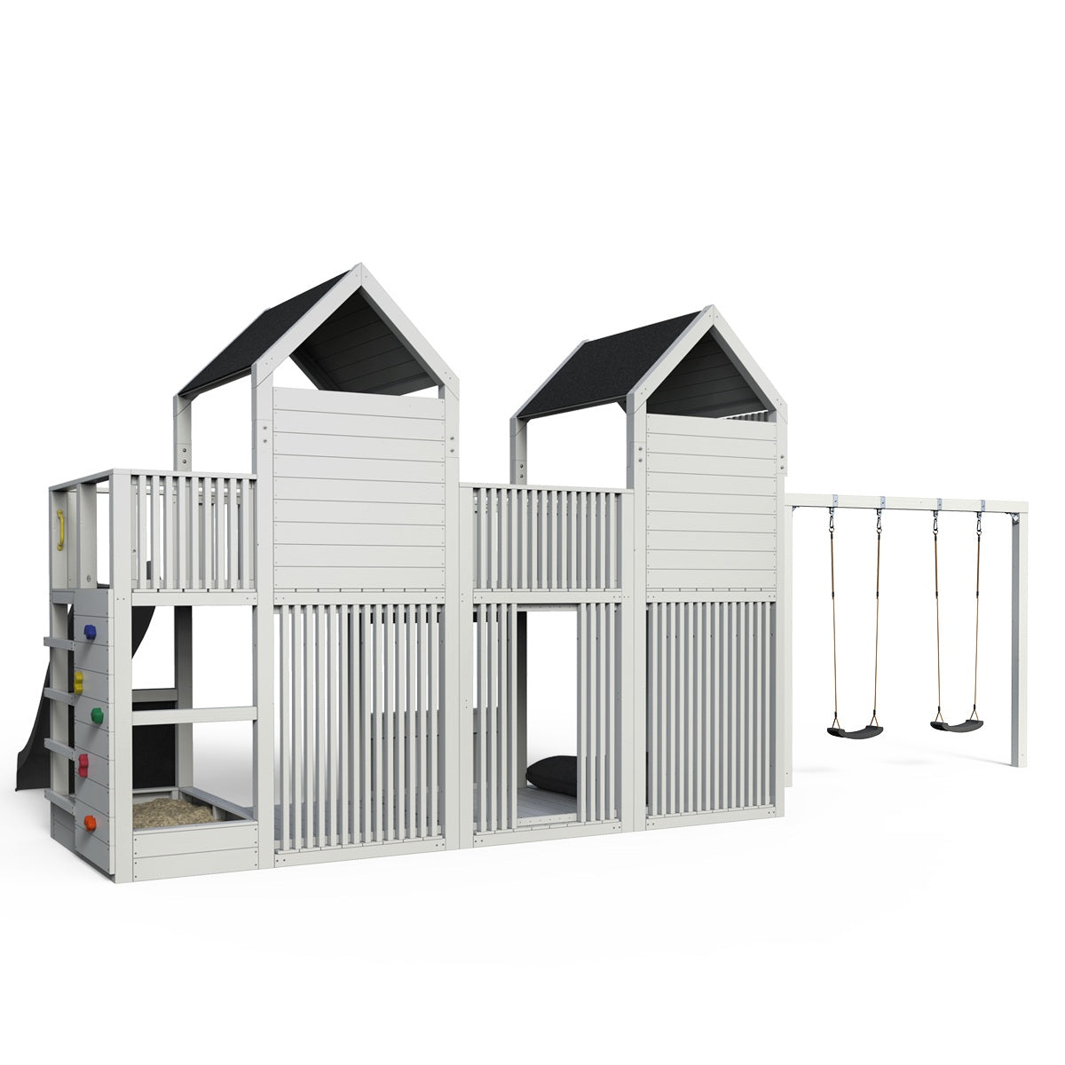 Spielturm Anton – Loft - Swing – Fichte - 379