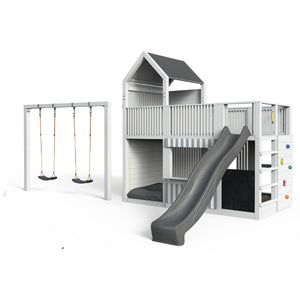 Spielturm Anton - Premium - Swing – Fichte -  377