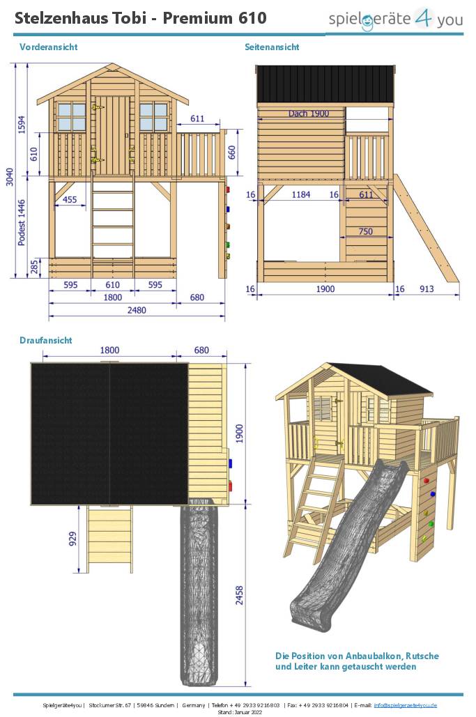 Stelzenhaus Greta Premium - 617