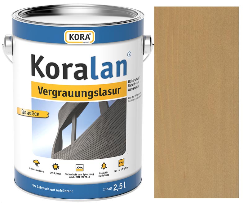 Koralan Vergrauungslasur Pyrit 2,5l