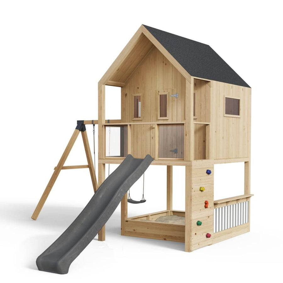 Styltehus Ella Kompakt Gynge 541 med perronhøjde 1,50 m og indvendig højde 2,20 m