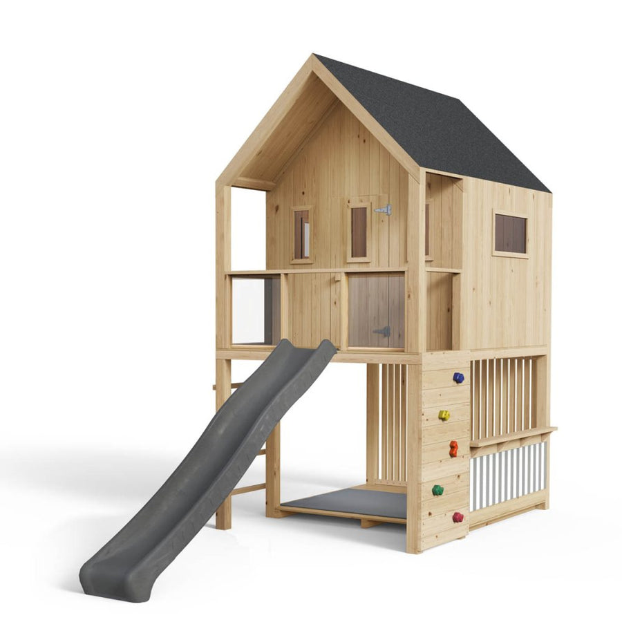 Styltehus Ella Lounge 542 med perronhøjde 1,50 m og rumhøjde 2,20 m