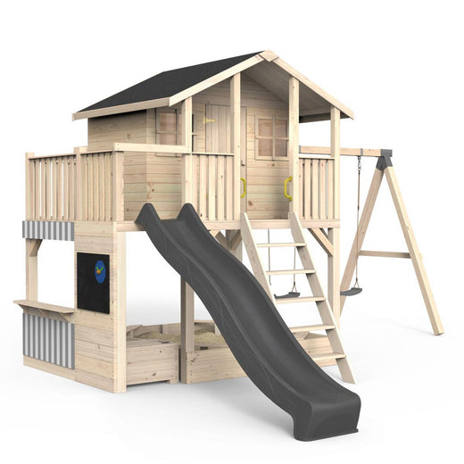 Edition - Stilt House Tobi Play World - 812 - Med butik, gynge, rutsjebane