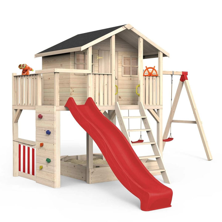 Stelzenhaus Tobi Spielwelt Edition rot-grün - 810.2